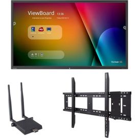 ViewSonic ViewBoard IFP9850-E1 - 4K Interactive Display with WiFi Adapter and Fixed Wall Mount - 350 cd/m2 - 98