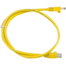 Supermicro RJ45 Cat6 2ft Yellow with Boot. 24AWG