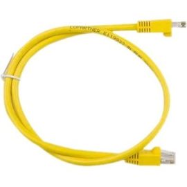 Supermicro RJ45 Cat6 5ft Yellow with Boot. 24AWG