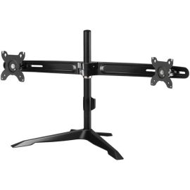 DUAL MONITOR MOUNT STAND FOR 2 LED OR LCD MONITORS 24, 27 AND 32. MOUNTING VIA 7