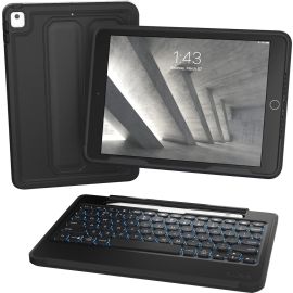 ZAGG Rugged Book Detachable Case and Magnetic-Hinged Keyboard for iPad Air 3, iPad Pro 10.2