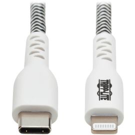 Eaton Tripp Lite Series Heavy-Duty USB-C to Lightning Sync/Charge Cable, MFi Certified - M/M, USB 2.0, 10 ft. (3.05 m)