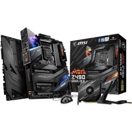 MSI MEG Z490 GODLIKE Desktop Motherboard - Intel Z490 Chipset - Socket LGA-1200 - Intel Optane Memory Ready - Extended ATX