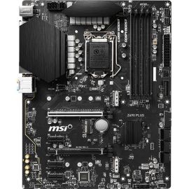 MSI Z490 PLUS Desktop Motherboard - Intel Z490 Chipset - Socket LGA-1200 - Intel Optane Memory Ready - ATX