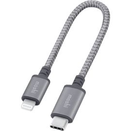 BALLISTIC NYLON BRAIDING & ALUMINUM HOUSING. APPLE MFI-CERTIFIED TO SUPPORT USB