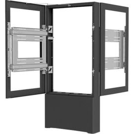 Chief Impact Floor Mounted Back-to-Back Kiosk, Portrait 50