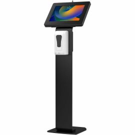 CTA Digital Premium Locking Floor Stand w/ Auto Soap Dispenser for iPad 10 & More