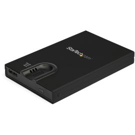 StarTech.com Biometric Enclosure - 256-bit AES Encrypted USB 3.0 External Hard Drive Enclosure 2.5