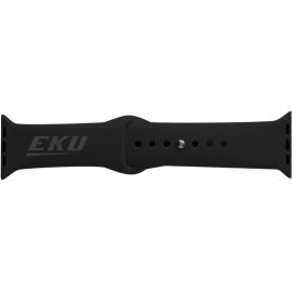 OTM Eastern Kentucky University Silicone Apple Watch Band, Classic