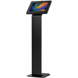 CTA Digital Premium Large Locking Floor Stand Kiosk (Black)