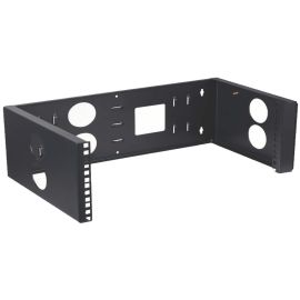 4XEM 6U Wall Mount for Rackmount Equipment, Network Equipment - Black