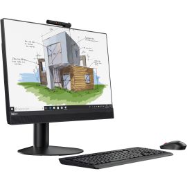 Lenovo ThinkCentre M920z 10S7S61Y00 All-in-One Computer - Intel Core i5 9th Gen i5-9500 Hexa-core (6 Core) 3 GHz - 8 GB RAM DDR4 SDRAM - 256 GB SSD - 23.8