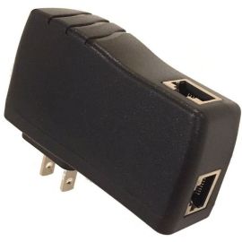 VisionTek Single Port Gigabit Mode A PoE Injector With 48 Volt 15 Watt Output