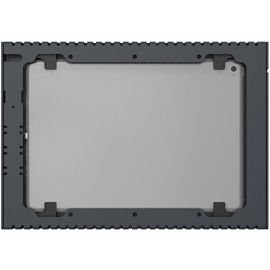 VisionTek Heckler Slim Wall mount secure tablet enclosure with PoE Power for 10.2