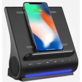 15 WATT WIRELESS CHARGER, BLUETOOTH PREMIUM SPEAKERS, DOCKING STATION WITH BUILT