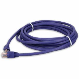 ADDON 50FT RJ-45 (MALE) TO RJ-45 (MALE) STRAIGHT PURPLE CAT6A UTP COPPER PVC PAT