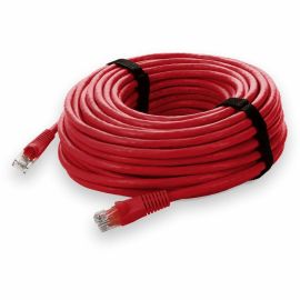 75FT RJ-45 M/M CAT6A RED CU PATCH CBL