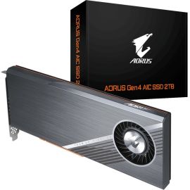 Aorus 500 GB Solid State Drive - Plug-in Card Internal - PCI Express NVMe (PCI Express NVMe 4.0 x16)