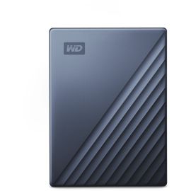 WD My Passport Ultra WDBFTM0050BBL 5 TB Portable Hard Drive - External - Blue