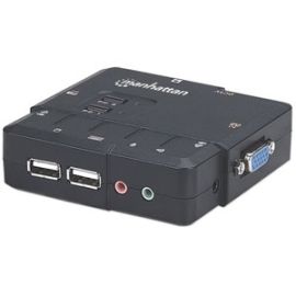 2-PORT COMPACT KVM SWITCH