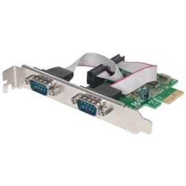 MANHATTAN SERIAL PCI EXPRESS CARD QUICKLY AND EASILY ADDS TWO DB9 PORTS TO PCI E