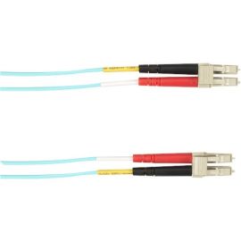 Black Box OS2 9/125 Singlemode Fiber Optic Patch Cable OFNR PVC LCLC AQ 15M