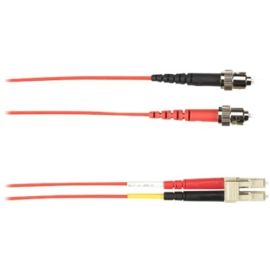 Black Box Colored Fiber OM3 50/125 Multimode Fiber Optic Patch Cable - OFNP Plenum