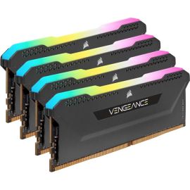 Corsair Vengeance RGB Pro SL 128GB (4x32GB) DDR4 DRAM 3200MHz C16 Memory Kit - Black