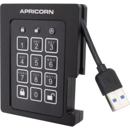 Apricorn ASSD-3PL256-4TBF 4 TB Rugged Solid State Drive - External