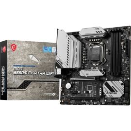 MSI MAG B560M MORTAR WIFI Desktop Motherboard - Intel B560 Chipset - Socket LGA-1200 - Intel Optane Memory Ready - Micro ATX