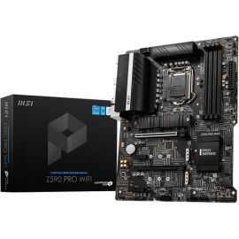 MSI Z590 PRO WIFI Desktop Motherboard - Intel Z590 Chipset - Socket LGA-1200 - Intel Optane Memory Ready - ATX