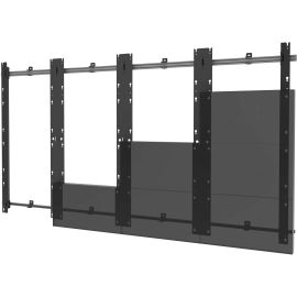 Peerless-AV SEAMLESS Kitted DS-LEDA27-4X4 Wall Mount for LED Display - Black, Silver - TAA Compliant