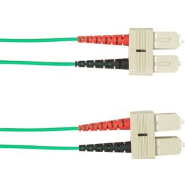 Black Box Colored Fiber OS2 9/125 Singlemode Fiber Optic Patch Cable - OFNP Plenum