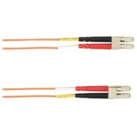 Black Box Colored Fiber OM2 50/125 Multimode Fiber Optic Patch Cable - OFNR PVC