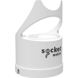 Socket Mobile DuraScan D600 Contactless Reader/Writer, White & White Charging Dock