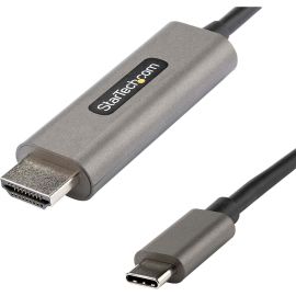 StarTech.com 13ft (4m) USB C to HDMI Cable 4K 60Hz with HDR10, Ultra HD USB Type-C to HDMI 2.0b Video Adapter Cable, DP 1.4 Alt Mode HBR3