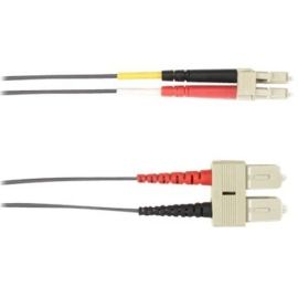 Black Box Colored Fiber OM1 62.5/125 Multimode Fiber Optic Patch Cable - OFNP Plenum