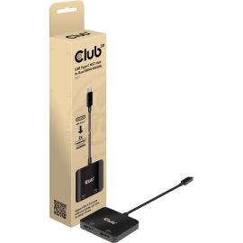 Club 3D USB Type C MST Hub to Dual HDMI 4K60Hz M/F