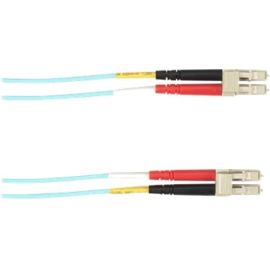 Black Box Colored Fiber OS2 9/125 Singlemode Fiber Optic Patch Cable - OFNR PVC