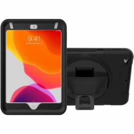 CTA Digital Protective Case with Built-in 360 Rotatable Grip Kickstand for iPad Mini