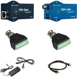 1701+ EXTENDER KIT (EOC/UTP): 1 1701+ BASE, 1 1701+ LINK (50 WATTS), 1 NV-PS55-6