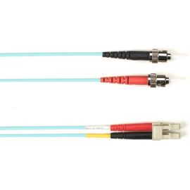 Black Box Colored Fiber OM4 50/125 Multimode Fiber Optic Patch Cable - OFNR PVC