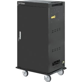 UVC CHARGING -SANITIZING CART WITH 48 USB-A PORTS AND 48 AC OUTLETS