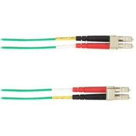 Black Box Colored Fiber OM4 50/125 Multimode Fiber Optic Patch Cable - OFNP Plenum