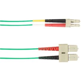 Black Box Colored Fiber OS2 9/125 Singlemode Fiber Optic Patch Cable - OFNP Plenum