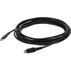 6ft (2m) USB-C 3.1 Male to Lightning Male Sync and Charge Black Cable