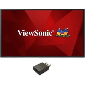 ViewSonic Commercial Display CDE4320-W1 - 4K 24/7 Operation, Integrated Software and WiFi Adapter - 350 cd/m2 - 43