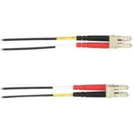 Black Box Colored Fiber OS2 9/125 Singlemode Fiber Optic Patch Cable - OFNR PVC