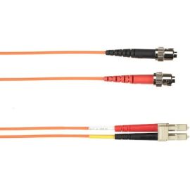 Black Box Colored Fiber OM4 50/125 Multimode Fiber Optic Patch Cable - OFNR PVC