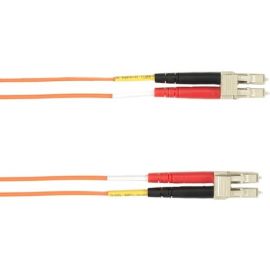 Black Box Colored Fiber OM4 50/125 Multimode Fiber Optic Patch Cable - OFNR PVC